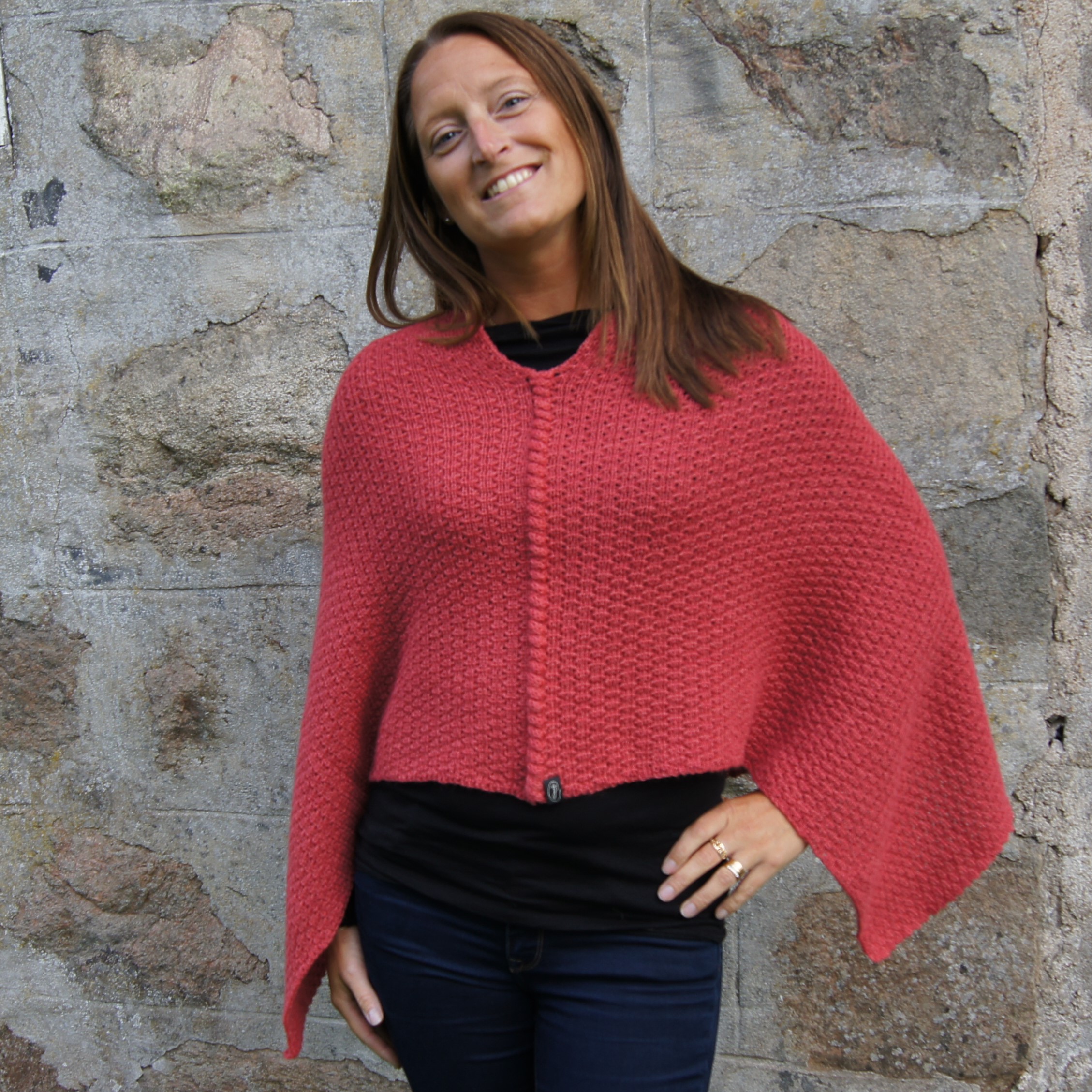 Poncho Fjäril
